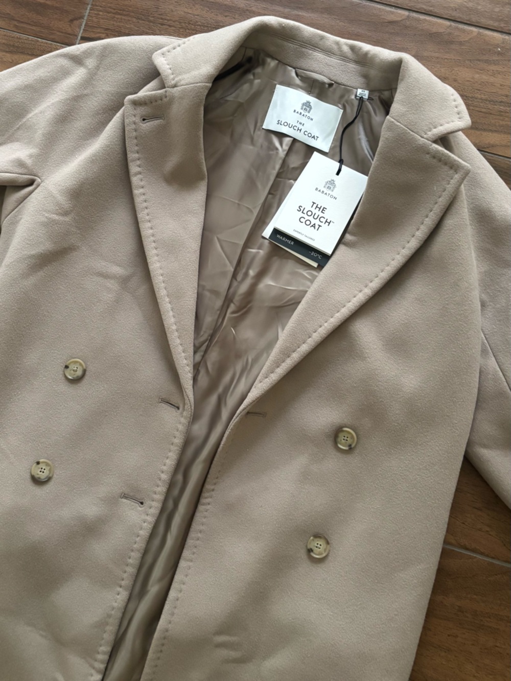 aritzia slouch coat